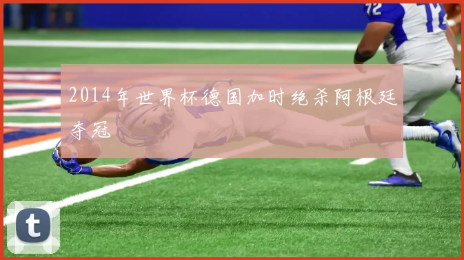 2014年世界杯德国加时绝杀阿根廷夺冠